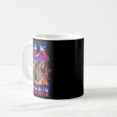 Grappige Six Seven 67 Meme 67 Wasbeer Meme Bootleg Koffiemok (Voorkant links)