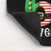 Grappige Six Seven 67 Meme 6 7 Elf Kerstman Kerstm Muismat (Hoek)