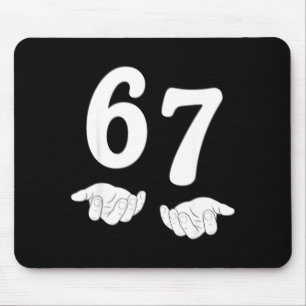 Grappige Six Seven 6 7 Meme Gen Alpha Sla Jargon 6 Muismat