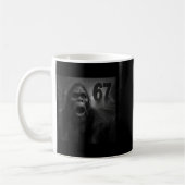 Grappige Six Seven 6 7 Meme Gen Z Alpha Jargon Big Koffiemok (Links)