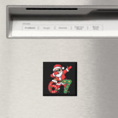 Grappige Six Seven 6 7 Meme Kerstman Dab Kerstmis Magneet (Insitu (Vaatwasser))