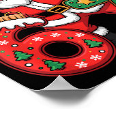 Grappige Six Seven 6 7 Meme Sinterklaas Dab Kerstm Poster (Hoek)
