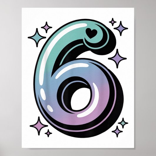 Grappige Six Seven I’m The 6 Matching Groep Hallow Poster (Voorkant)
