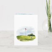 Grappige Six-tee Golf 60e Verjaardag  (Achterkant)
