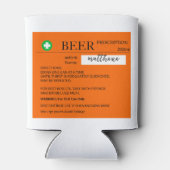 Grappige Sjabloon Koelboxxen - Sterkte Bier Blikjeskoeler (Achterkant)