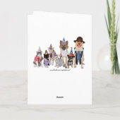 Grappige Sjabloon voor de verjaardag van tante (Achterkant)