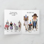 Grappige Sjabloon voor de verjaardag van tante (Binnen)