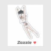 grappige sjiizuku Murazaki hunter x hunter anime Sticker (Vel)