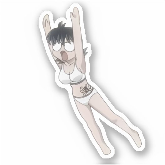 grappige sjiizuku Murazaki hunter x hunter anime Sticker (Voorkant)