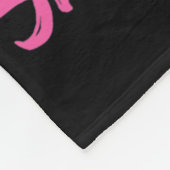 Grappige Skateboard Gewoon Een Meisje Dat Van Skat Fleece Deken (Hoek)