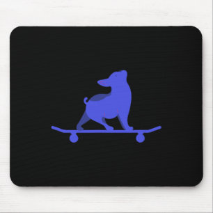 Grappige Skateboarding Hond Franse Bulldog Liefheb Muismat