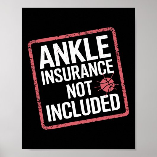 Grappige skelet enkel verzekering ontwerp voor let poster (Voorkant)