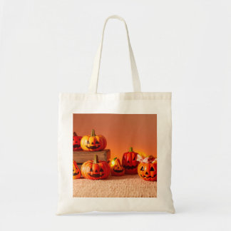 Grappige Skelet Halloween Boodschappentas Tote Bag