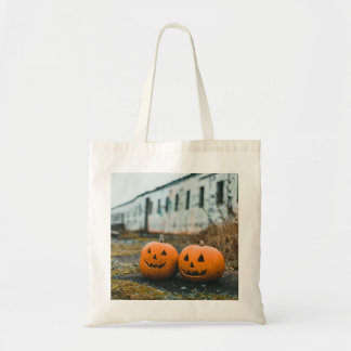 Grappige Skelet Halloween Boodschappentas Tote Bag