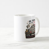 Grappige Skeletleraar van het Jaar Cadeau Koffiemok (Voorkant rechts)