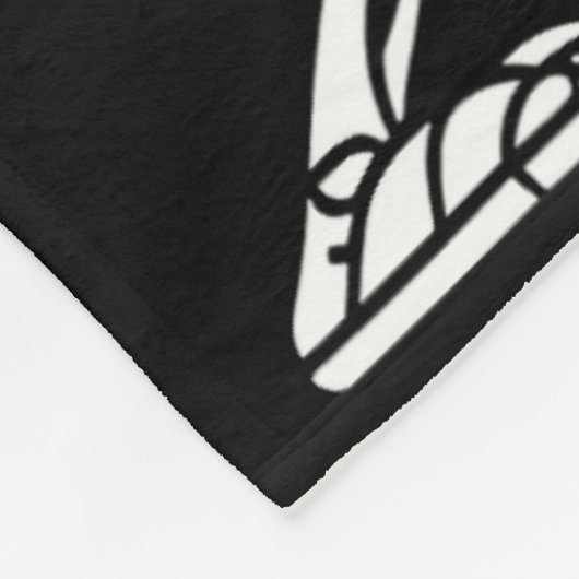 Grappige Skeleton Boxing Lovers Spooky Halloween B Fleece Deken (Hoek)