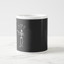Grappige Skeleton Pun Kan Je Mij Een Hand Geven Grote Koffiekop