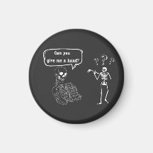 Grappige Skeleton Pun Kan Je Mij Een Hand Geven