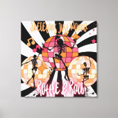 Grappige Skeletons Wil Gewoon Rattle & Roll Stretc Canvas Afdruk (Voorkant)