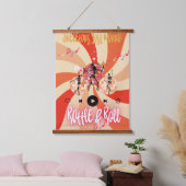 Grappige skeletten willen gewoon rammelen en rolle hangend wandkleed (Slaapkamer)