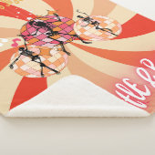 Grappige skeletten willen gewoon rammelen en rolle sherpa deken (3/4)