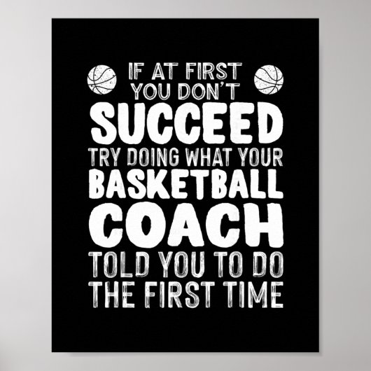 Grappige Sketll Coaching Voor Mannen Vrouwen Teams Poster (Voorkant)