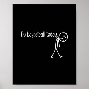 Grappige Sketll-liefhebber Geen Sketll Vandaag Man Poster