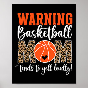 Grappige sketll-moeder van een sketll-speler moede poster
