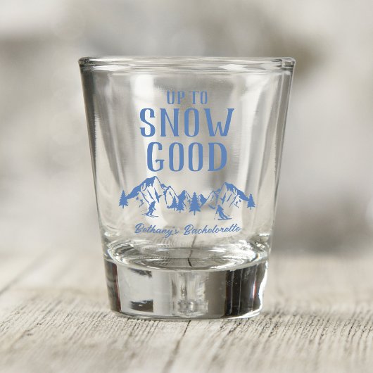 Grappige Ski Bachelorette Feestje Shot Glas