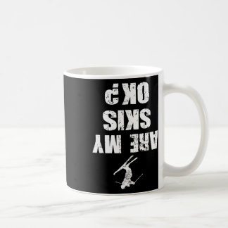 Grappige Ski T-shirt Versleten Skiën Winter Sporte Koffiemok