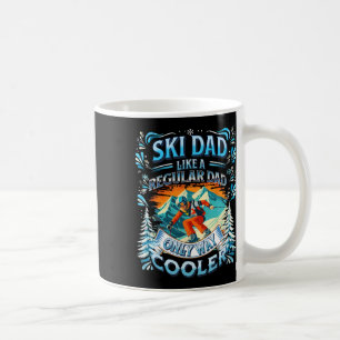 Grappige Ski Vader Als Een Gewone Vader Alleen Ver Koffiemok