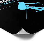 Grappige Ski Vader Vaderdag - Cool Skiloper Voor M Poster (Hoek)