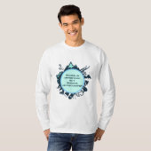 Grappige Skiquote T-shirt (Voorkant volledig)