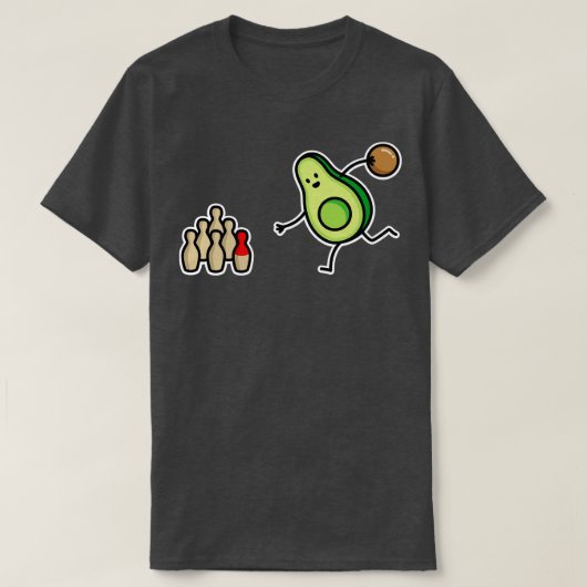 Grappige Skittles avocado Skittle speler cadeau T-shirt (Design voorkant)