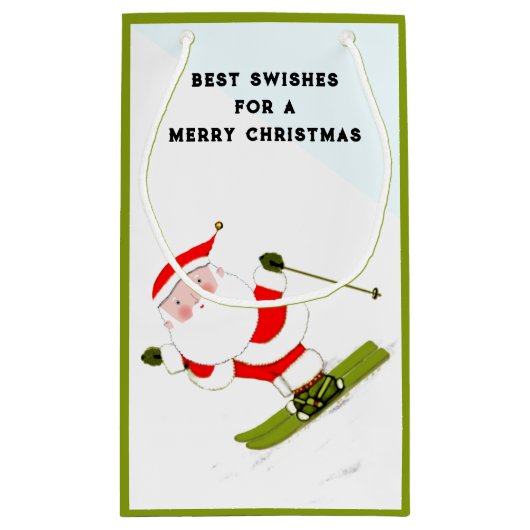 Grappige skivakantie klein cadeauzakje (Achterkant)