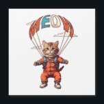 Grappige skydiving kat<br><div class="desc">Grappige skydiving kat</div>