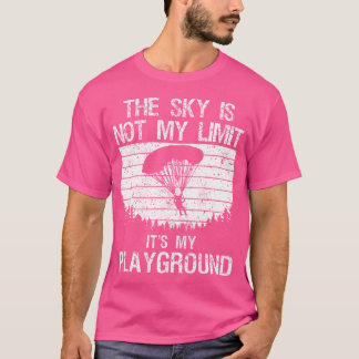 Grappige skydiving kunst voor skydive liefhebber s t-shirt