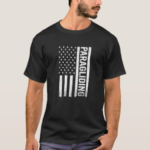 Grappige Skydiving Skydiver Paragliding VS Amerika T-shirt
