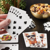 Grappige Skye Terrier Kawaii Hond Pokerkaarten (Insitu)