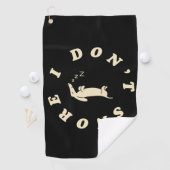 Grappige Slaande Hond Golfhanddoek (Insitu)