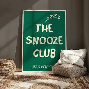 Grappige Slaap Muurkunst Minimalistische Typografi Poster