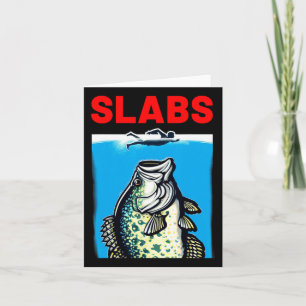 Grappige Slab Bekende Haaienfilm Parodie Platen Cr Kaart