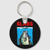 Grappige Slab Beroemde Shark Film Parodie Slabs Cr Sleutelhanger (Voorkant)