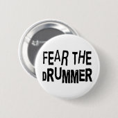 Grappige Slagwerker Ronde Button 5,7 Cm (Voorkant /achterkant)