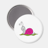 grappige slak magneet (Voorkant / Achterkant)