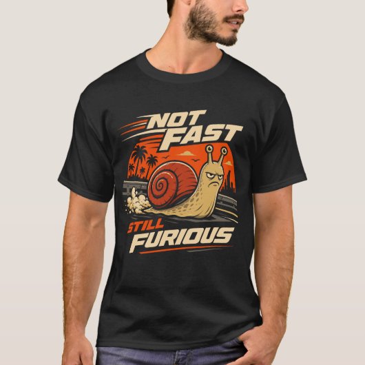 Grappige Slak T-shirt (Voorkant)