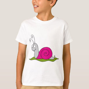 grappige slak t-shirt