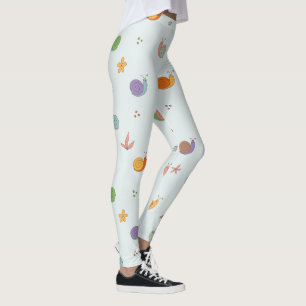 Grappige slakken leggings