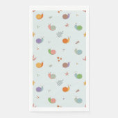 Grappige slakken servet (Voorkant)