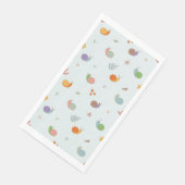 Grappige slakken servet (Hoek)